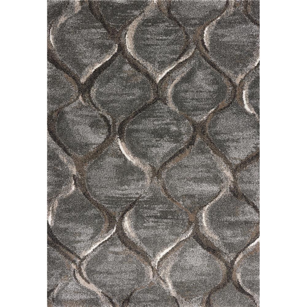 KAS 5906 Landscapes 5 Ft. 3 In. X 7 Ft. 7 In. Rectangle Rug in Charcoal